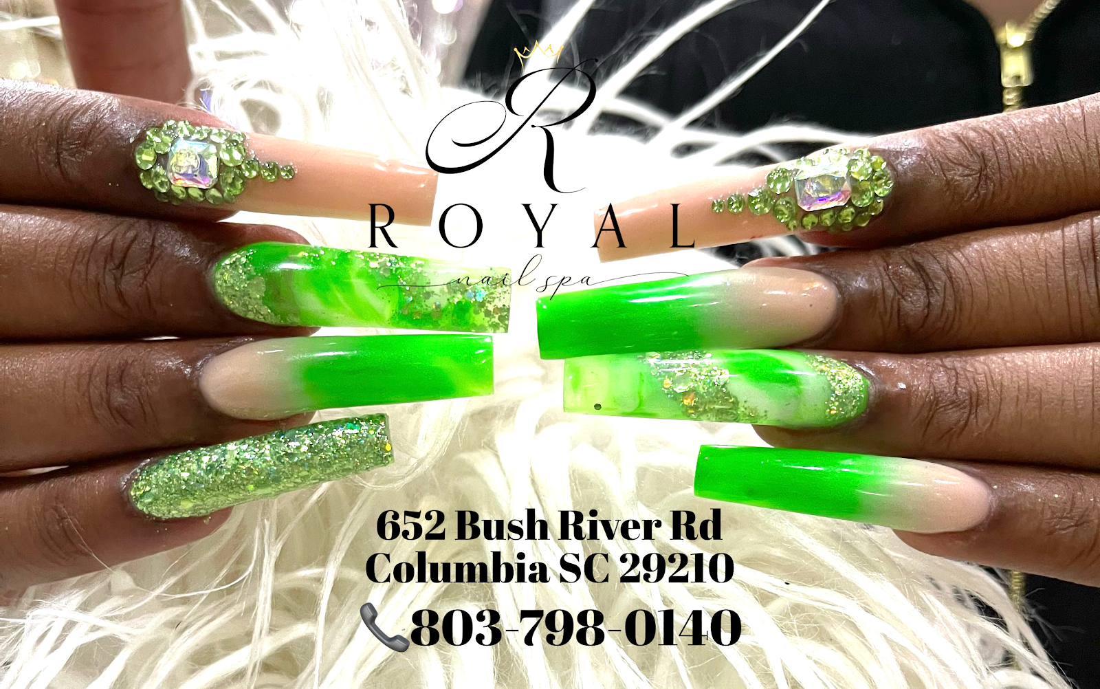 ROYAL NAILS IN BUSH RIVER RD (NAILS.LASHES.BROWS TINTING) nail photo 1